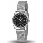 Montre femme lip himalaya 29 - acier milanais - quartz - noir - etanche 5 atm Montre femme lip himalaya 29 - acier milanais - quartz - noir - etanche 5 atm