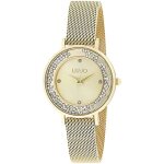 Montre femme - liu jo jeans - tlj1691 - acier - tanche 30m - swarovski