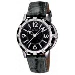 Montre femme - lotus - glee 15745 - a - quartz - analogique - cuir noir Montre femme - lotus - glee 15745 - a - quartz - analogique - cuir noir