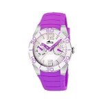 Montre femme - lotus - l15701 - 6 - quartz - nacre - bracelet caoutchouc Montre femme - lotus - l15701 - 6 - quartz - nacre - bracelet caoutchouc