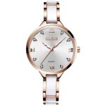 Montre femme de marque diamant bracelet en céramique étanche blanc grâce tempérament cadeau de qualité ... Montre femme de marque diamant bracelet en céramique étanche blanc grâce tempérament cadeau de qualité ...