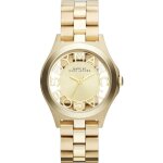 Montre femme - marc by marc jacobs - skeleton henry mb - quartz - dor - ronde