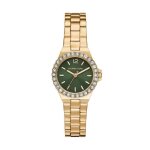 Montre femme michael kors - acier jaune - etanche 30 atm - quartz analogique