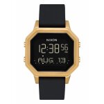 Montre femme - nixon - siren ss - Étanchéité - bracelet en silicone - affichage digital Montre femme - nixon - siren ss - Étanchéité - bracelet en silicone - affichage digital