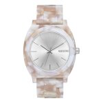 Montre - nixon - time teller - actate - rose / silver - taille unique