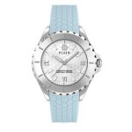 Montre femme philipp plein - pwpoa0124 en silicone bleu