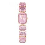 Montre femme - swarovski - millenia - acier - quartz - rose