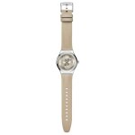 Montre femme - swatch - mocha dream - automatique - cuir - chic