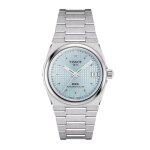 Montre femme - tissot - prx powermatic 80 - acier - cadran bleu glacier - tanchit 10 atm