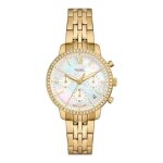 Montre - fossil - es5358 - acier inoxydable dor� - 36 mm - �tanche 10 bar - femme