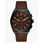 Montre - fossil - fs6108 - cuir marron - bo�tier 44 mm - �tanche 5 atm