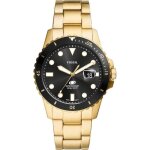 Montre fossil hommes fs6035 - dor� acier inoxydable - etanche 10 atm - quartz analogique