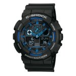 Montre - g shock - ga - 100 - 1a2er - r�sine - �tanch�it� 20 atm - digital