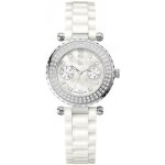 Montre - gc - a28101l1 - c�ramique blanche - diamants - �tanch�it� 10 atm