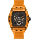 Montre - guess - gw0203g10 - quartz - orange - �tanch�it� 5 atm