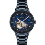 Montre homme automatique pierre lannier trio - acier bleu - 333d469