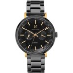 Montre homme ceramic cadran noir bracelet c�ramique noir