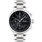 Montre - hugo boss - 1513477 - quartz - acier inoxydable - cuir v�ritable