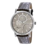Montre homme - kenneth cole - ikc1945 - cuir marron - �tanch�it� 5 atm - quartz analogique