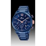 Montre - lotus - 18680 / 2 - chrono colour - acier pvd bleu - Étanchéité 100m Montre - lotus - 18680 / 2 - chrono colour - acier pvd bleu - Étanchéité 100m