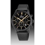 Montre homme - lotus - 18700 / 2 - chrono colour - acier pvd noir - tanche 100m