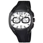 Montre homme - lotus - doom 15757 - a - quartz - chronographe - noir / blanc