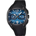 Montre homme - lotus - tornado 15757 - b - quartz - analogique - noir / bleu