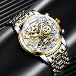 Montres homme marque de luxe lumineux chronomètre quartz étanche bracelet acier inoxydable 2021 top qualité ... Montres homme marque de luxe lumineux chronomètre quartz étanche bracelet acier inoxydable 2021 top qualité ...