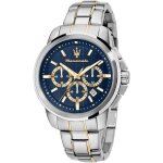 Montre pour homme - maserati - r8873621016 - acier - pvd or - style chic