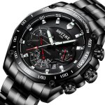 Montre homme de marque mcanique sport lumineux multifonction automatique afficher la date bracelet en ...