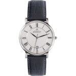 Montre - michel herbelin - 12248 / 08 - quartz - cuir noir - cadran blanc