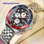Montres pour hommes - multifonction homme grand cadran résistant à l?eau vintage trois yeux quartz montre ... Montres pour hommes - multifonction homme grand cadran résistant à l?eau vintage trois yeux quartz montre ...