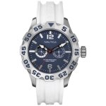 Montre homme nautica bfd a16616g. sport. date. 100. bleu. gris. blanc. rond. quartz. analogique. caoutchouc. ... Montre homme nautica bfd a16616g. sport. date. 100. bleu. gris. blanc. rond. quartz. analogique. caoutchouc. ...