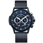 Montre homme pierre lannier en acier bleu - 241403