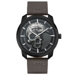 Montre homme - police - bleder - cuir - 44 mm - quartz - Étanche 5 atm Montre homme - police - bleder - cuir - 44 mm - quartz - Étanche 5 atm