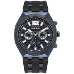 Montre - police watches - kediri pl. 15995jsblu03p - sport - noir - bleu - quartz - analogique