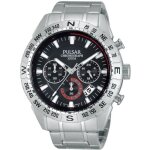 Montre homme - pulsar - active pt3587x1 - sport - quartz - analogique - acier inoxydable Montre homme - pulsar - active pt3587x1 - sport - quartz - analogique - acier inoxydable