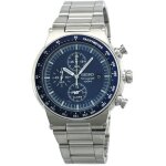 Montre - seiko - snaa43p1 - quartz - analogique - acier bleu