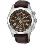Montre homme - seiko watches - snae51p2 - quartz - analogique - caoutchouc