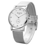 Montre homme sharphy quartz bracelet acier �tanche haute qualit� simplicit� argent