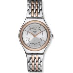 Montre - swatch - yws404g - quartz - analogique - bracelet acier argenté / or rose Montre - swatch - yws404g - quartz - analogique - bracelet acier argenté / or rose