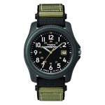 Montre hommes timex t42571 - vert tissu - 39mm - 5 atm