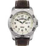 Montre - timex - t46681 - aiguilles luminescentes - bracelet en cuir - Étanchéité 10 atm Montre - timex - t46681 - aiguilles luminescentes - bracelet en cuir - Étanchéité 10 atm