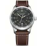 Montre - victorinox - airboss v241507 - m�canique - analogique - cuir noir