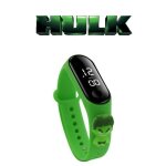 Montre - hulk - marvel - lcd - vert - ajustable - digital