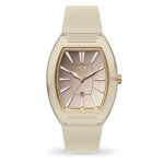 Montre ice watch - femmes - 024039 - beige caoutchouc - quartz - 5 atm - sport