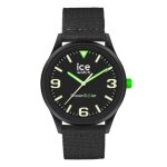 Montre ice watch - mixte - 019647 - noir tissu - 40mm - 5 bar - energie solaire