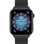 Montre - ice watch - ice slart 3. 0 - amoled 1. 78 - gps - acier milanais noir