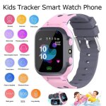 Montre intelligente connect�e - guiguoguo - mod�le enfant - rose - appels sos - p�dom�tre