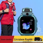 Montre intelligente pour enfants - qiilu - anti - perte gps - appel sos - bracelet en silicone Montre intelligente pour enfants - qiilu - anti - perte gps - appel sos - bracelet en silicone